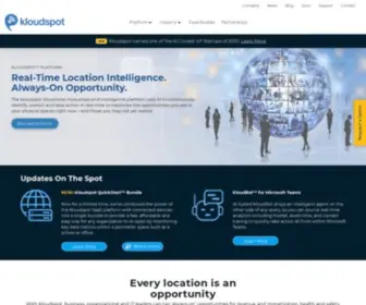 Kloudspot.com(Transform spaces) Screenshot