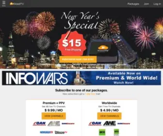 Klowdtv.com(Live TV Streaming) Screenshot