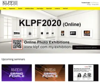 KLPF.com.my(Kuala Lumpur Photography Festival) Screenshot