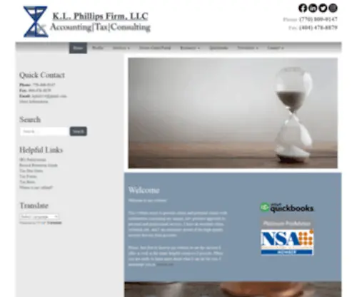 KLphillips-EA.com(Phillips Firm LLC) Screenshot