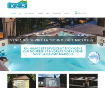 KLS-Spas.fr(Vente Installation Spas en CALVADOS (14) Chez KLS) Screenshot