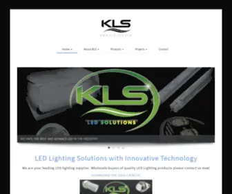 KLS-Usa.com(KLS-USA LED Lighting Fixtures) Screenshot