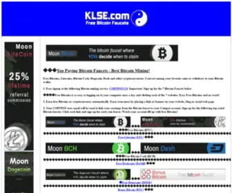 Klse.com(klse) Screenshot