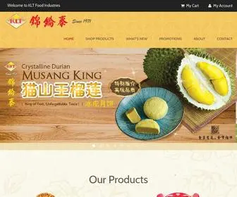 KLT.com.my(A Food Processing Business Producing Best Mooncakes) Screenshot