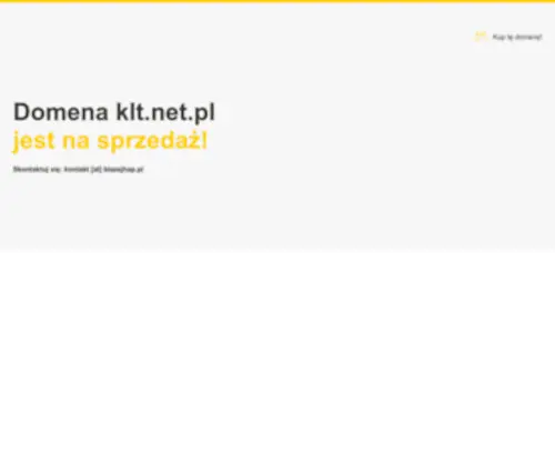 KLT.net.pl(Klubowa Liga Typerów) Screenshot