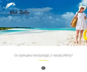 Klub-Delfin.pl(Rodzinne wakacje od 1996 roku) Screenshot