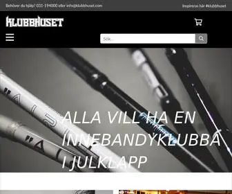 Klubbhuset.com(Startsida) Screenshot