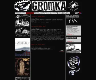 Klubgromka.org(Klub Gromka) Screenshot
