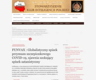 KlubinteligencJipolskiej.pl(Strona prezentuje merytorycznie zagadnienia w ujęciu panoramicznym) Screenshot