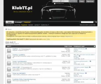Klubtt.pl(Klub Audi TT) Screenshot