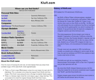 Kluft.com(Kluft) Screenshot