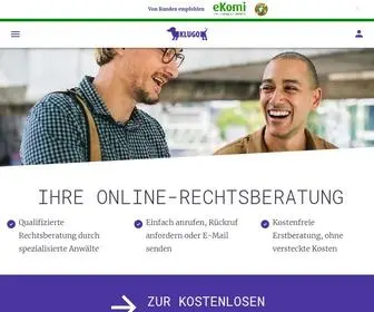 Klugo.de(Rechtsfragen) Screenshot