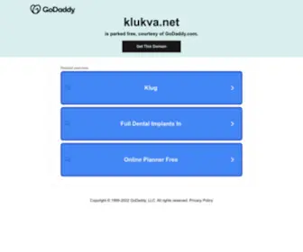 Klukva.net(For Sale) Screenshot