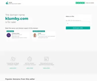 Klumby.com(Social media) Screenshot