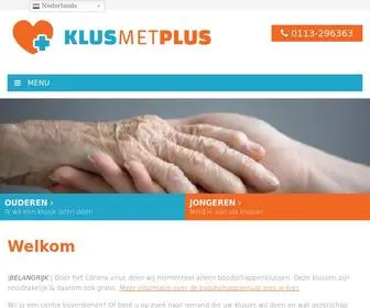 Klusmetplus.nl(Helpt ouderen door jongeren te laten klussen oplocatie) Screenshot