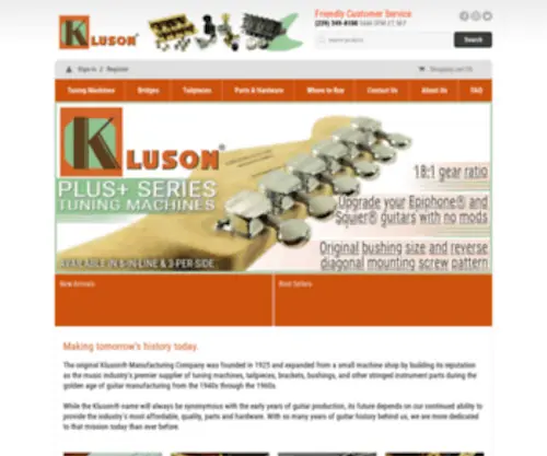 Kluson.com(Kluson) Screenshot