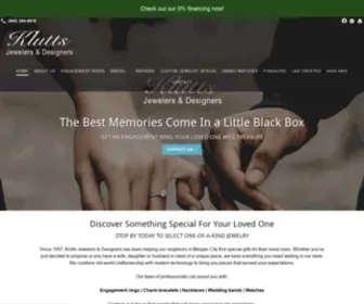 Kluttsjewelers.com(Klutts Jewelers) Screenshot