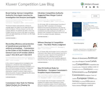 Kluwercompetitionlawblog.com(Kluwer Competition Law Blog) Screenshot
