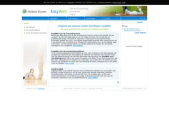 Kluwereasyweb.be(Kluwer EasyWeb) Screenshot