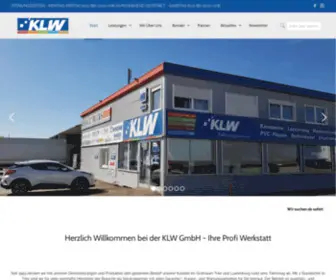 KLW-Trier.de(Karosserie & Lackierzentrum im Raum Trier) Screenshot