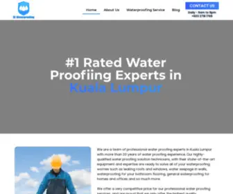 Klwaterproofing.com.my(#1 Rated Waterproofing Specialists) Screenshot