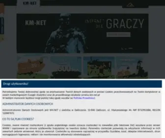 KM-Net.pl(KM-NET internet Łososina Dolna,Gnojnik, Zakliczyn, Ciężkowice, Iwkowa, Czchów, Wojnicz, Gródek nad Dunajcem) Screenshot