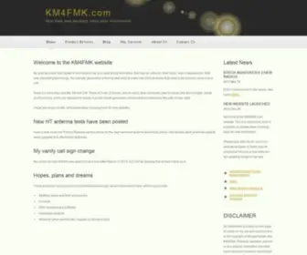 KM4FMK.com(Ham radio) Screenshot