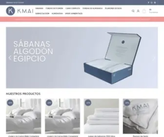 Kmai.cl(Sabanas algodon egipcio y ropa de cama) Screenshot