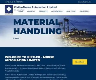 Kmal.in(Kistler-Morse Automation Limited) Screenshot