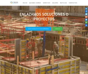 Kmanmultiservicios.com(ENLAZAMOS SOLUCIONES O PROYECTOS) Screenshot