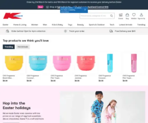 Kmart.co.nz(Kmart New Zealand) Screenshot