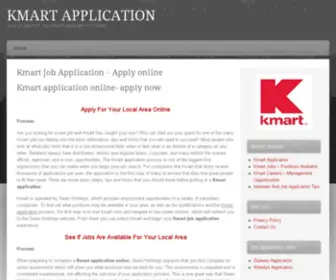 Kmartapplication.org(Kmart Application) Screenshot