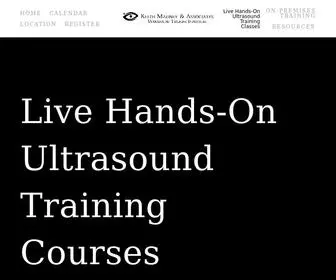 Kmaultrasound.com(Keith Mauney & Associates Ultrasound Training Institutes) Screenshot
