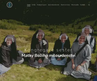 KMBM.cz(Kongregace sester Matky Božího milosrdeství) Screenshot