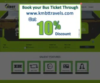 KMBTtravels.com(KMBT Travels) Screenshot