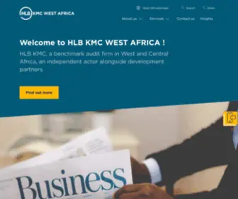 KMC-HLB.com(HLB HLB KMC WEST AFRICA) Screenshot