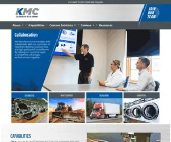 KMC-MFG.com(KMC Manufacturing KMC Manufacturing) Screenshot
