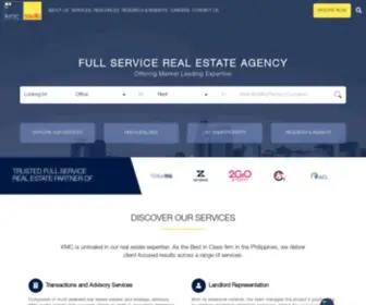 KMcmaggroup.com(Service Real Estate Company in the Philippines) Screenshot