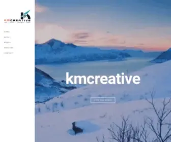 KMcreative.com(Sacramento web design) Screenshot