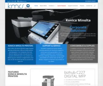 KMCS.co.za(Konica Minolta Corporate Solutions) Screenshot