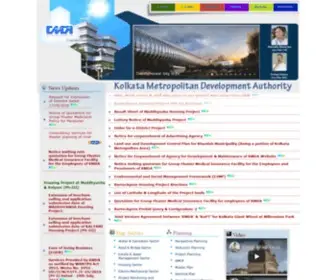Kmdaonline.org(Kolkata Metropolitan Development Authority) Screenshot