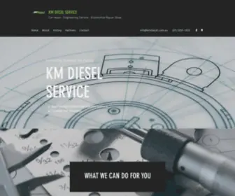 Kmdiesel.com.au(KM Diesel Service) Screenshot