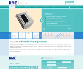 Kmeindia.com(Krishna medi equipments) Screenshot