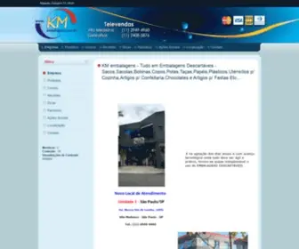 Kmembalagens.com.br(KM Embalagens) Screenshot