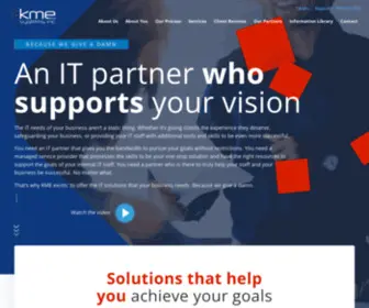 Kmesystems.com(KME Systems) Screenshot