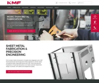 KMF.co.uk(Sheet Metal Fabrication) Screenshot