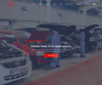 Kmgarage.com(Best car or Auto body repair garage workshop in Dubai) Screenshot