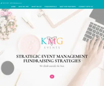 Kmgevents.ca(KMG Events) Screenshot