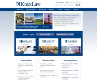 KMGslaw.com(Erie, Pa Law Firm) Screenshot
