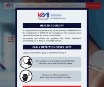 Kmihealthcare.com(KMI Healthcare) Screenshot